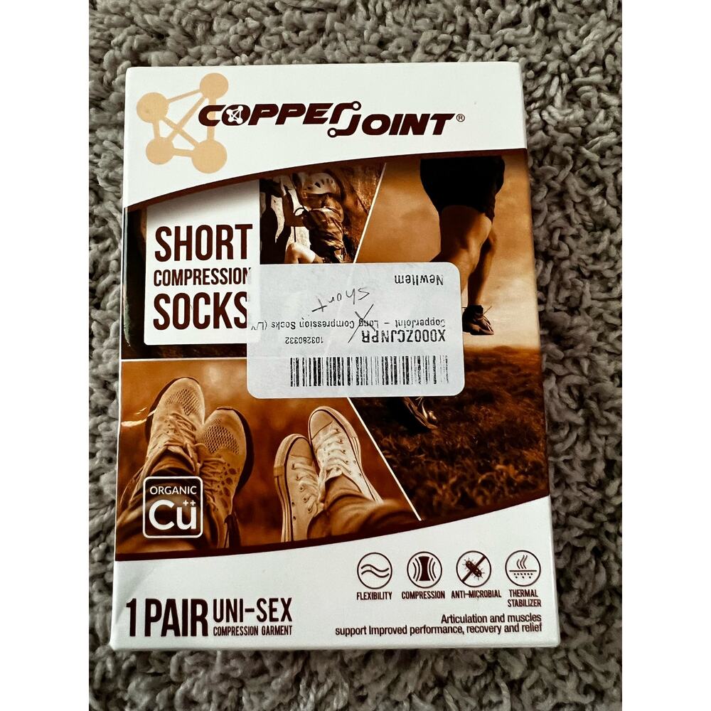 Copper Joint Short Compression socks